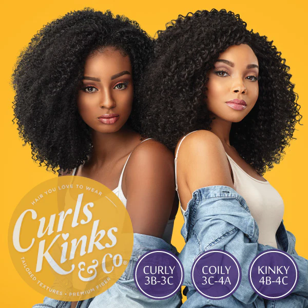 Sensationnel Empress Curls Kinks & CO Textured Deep Parting Lace Front Wig - SHOW STOPPER - Image 5