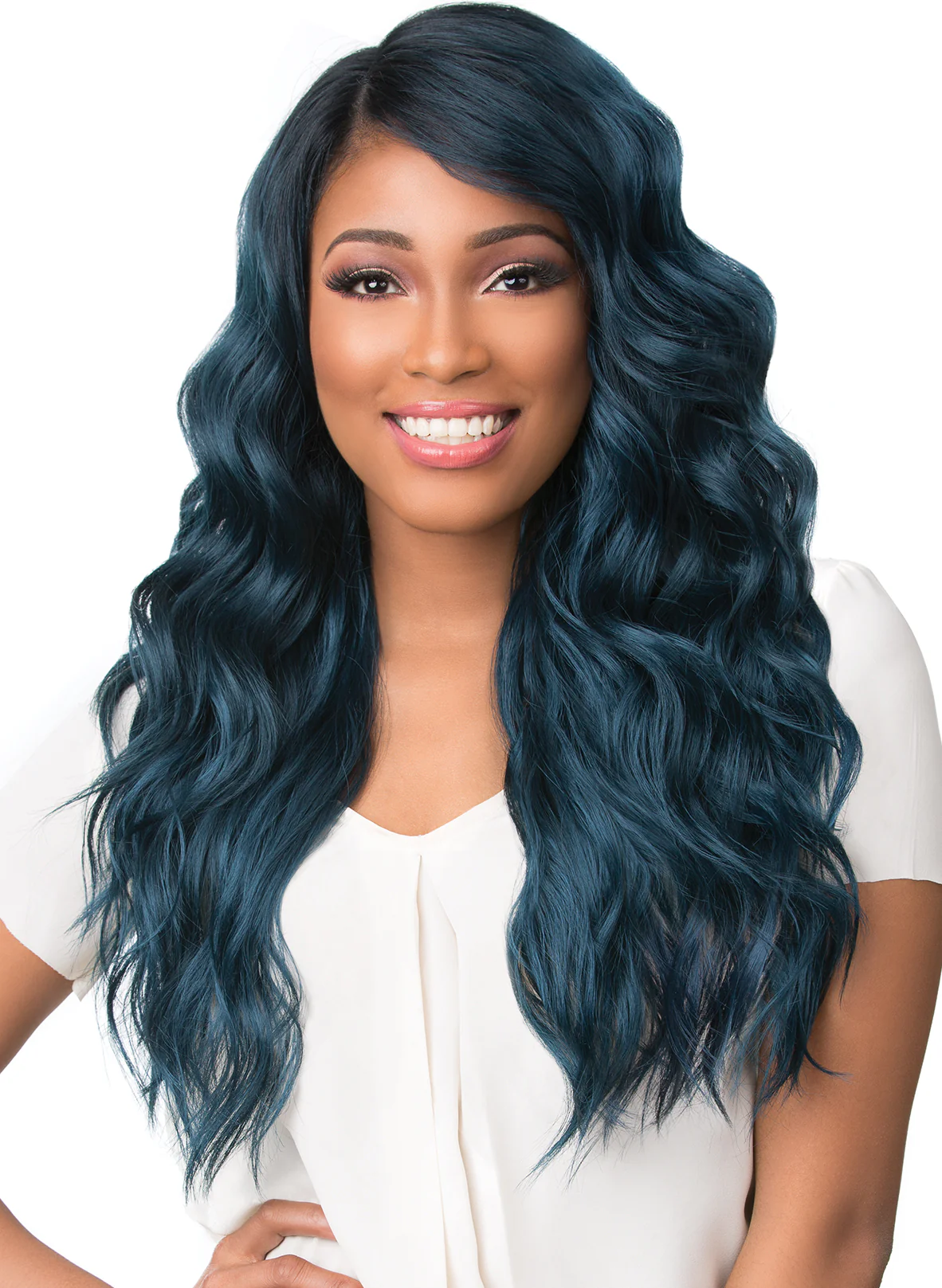 Sensationnel Empress Synthetic Free-Part Lace Front Edge Wig - KAILYN - Image 6