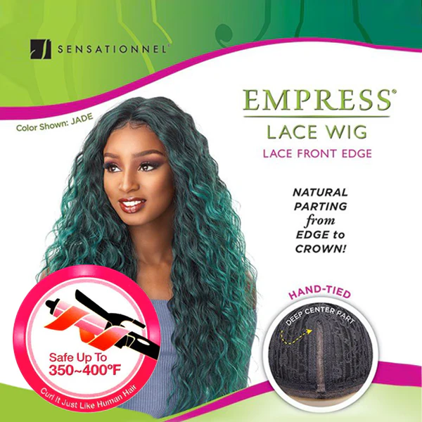 Sensationnel Empress Natural Center Part Synthetic Lace Front Wig ANYA - Image 5
