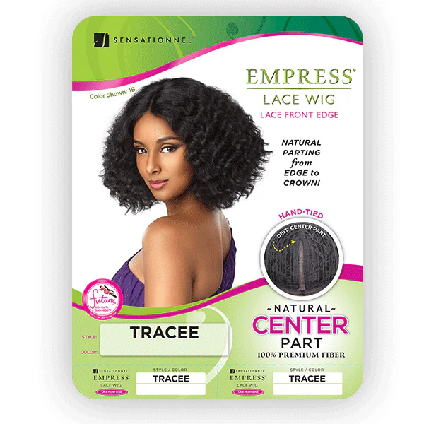 Sensationnel Empress Natural Center Part Lace Wig - TRACEE - Image 4