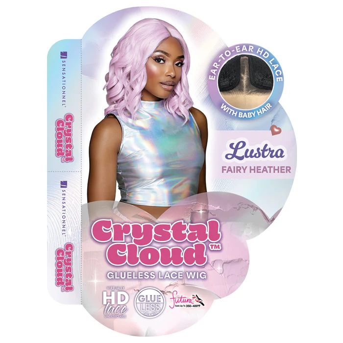 Sensationnel Empress Shear Muse Crystal Cloud Glueless HD Middle Part Lace Wig - LUSTRA - Image 10