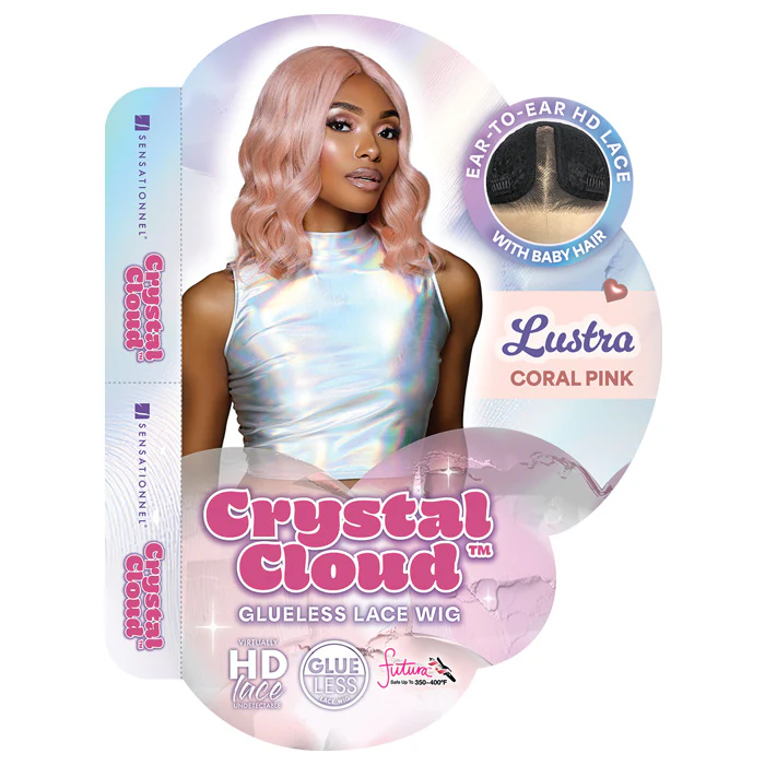 Sensationnel Empress Shear Muse Crystal Cloud Glueless HD Middle Part Lace Wig - LUSTRA - Image 11
