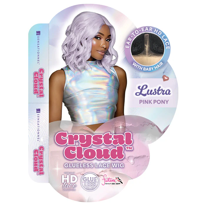 Sensationnel Empress Shear Muse Crystal Cloud Glueless HD Middle Part Lace Wig - LUSTRA - Image 7