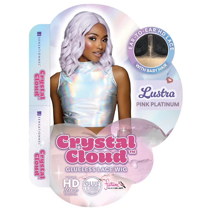 Sensationnel Empress Shear Muse Crystal Cloud Glueless HD Middle Part Lace Wig - LUSTRA - Image 8