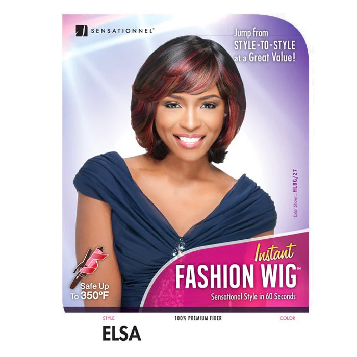 Sensationnel Instant Fashion Synthetic Hair Full Wig - ELSA - Image 5