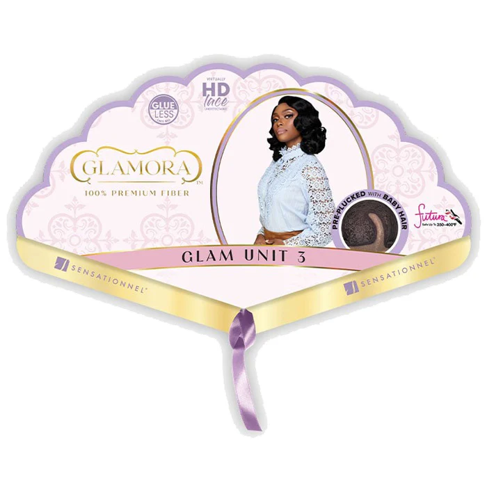 Sensationnel Glamora Glueless HD Lace Part Wig - GLAM UNIT 3 - Image 6