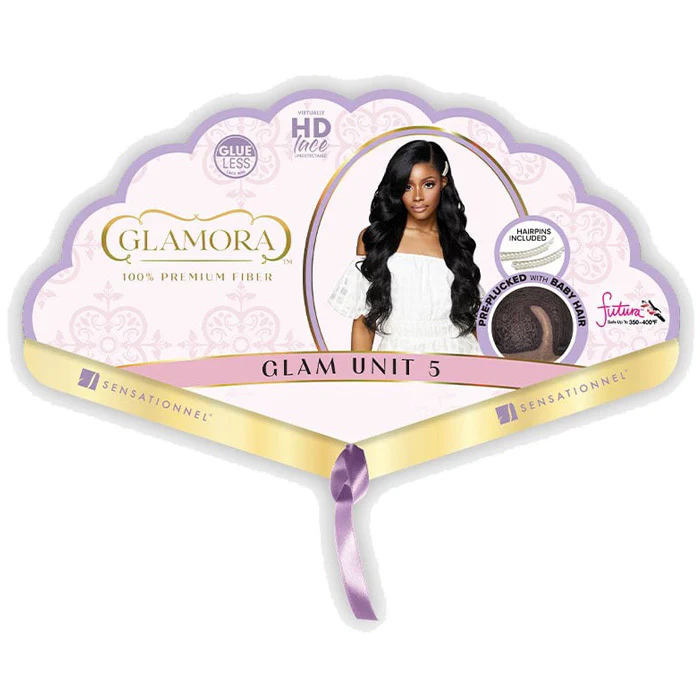 Sensationnel Glamora Glueless HD Lace Part Wig - GLAM UNIT 5 - Image 7