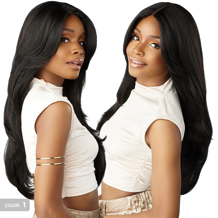 Sensationnel Glamzy Glueless V-Part HD Lace Parting Wig - ELYSIA - Image 2
