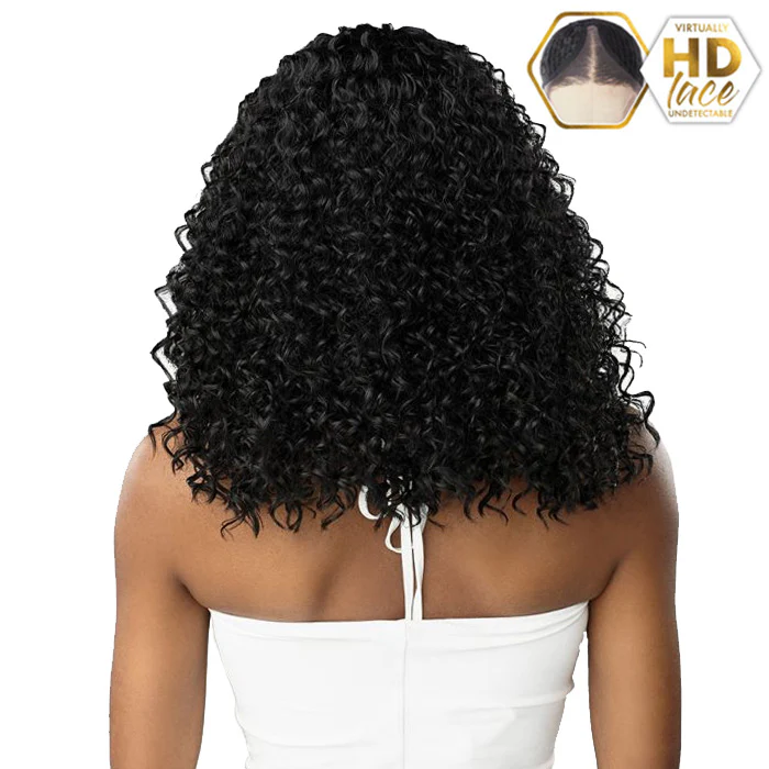 Sensationnel Human Hair Blend Butta HD Lace Front Wig - WATER WAVE 16 - Image 4