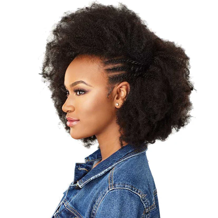 Sensationnel Human Hair Curls Kinks & CO Textured Clip In Extension Weave - HH 4C CLIQUE 9PCS (14-18 Inch) - Image 2
