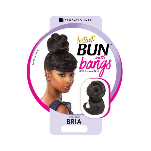 Sensationnel Instant Bun with Bangs BRIA - Image 5