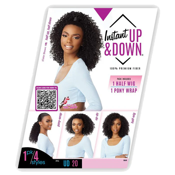 Sensationnel Instant Up & Down Half Wig - UD 20 - Image 6