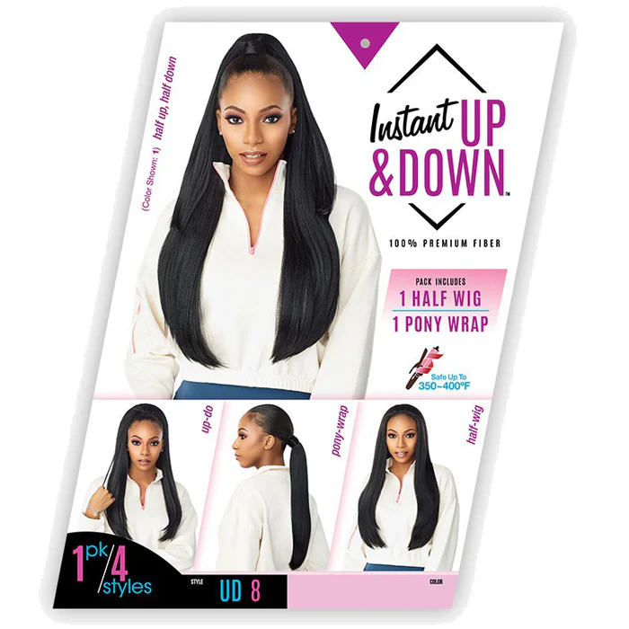Sensationnel Instant Up & Down Pony Half Wig - UD 8 - Image 5