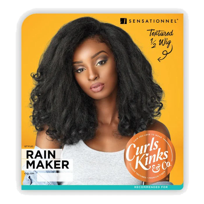 Sensationnel Instant Weave Curls Kinks & CO Half Wig - RAIN MAKER - Image 6