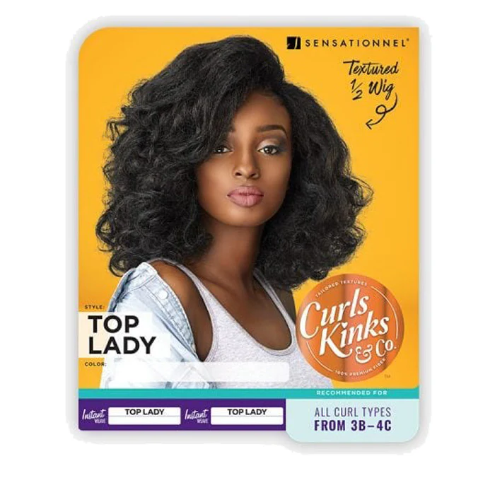 Sensationnel Instant Weave Curls Kinks & CO Half Wig - TOP LADY - Image 6