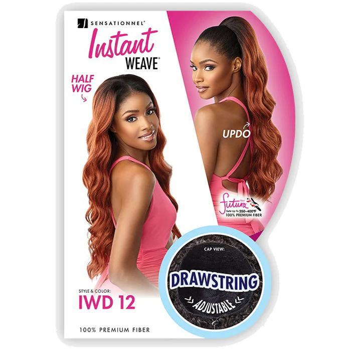 Sensationnel Instant Weave Drawstring Cap Half Wig - IWD 12 - Image 4