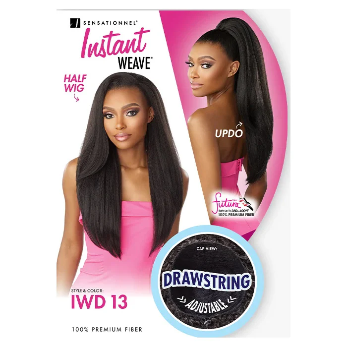 Sensationnel Instant Weave Drawstring Cap Half Wig - IWD 13 - Image 9