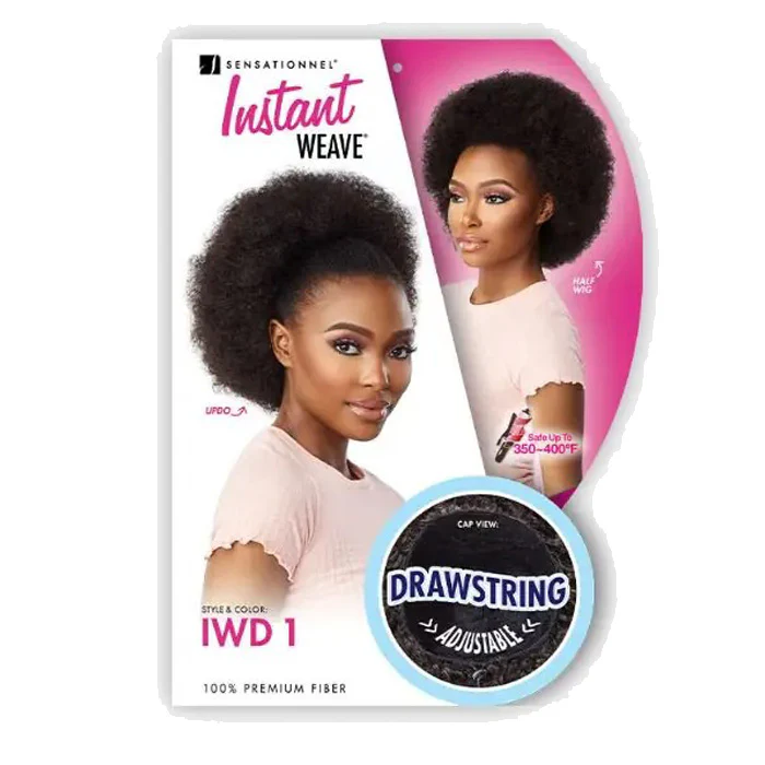 Sensationnel Instant Weave Drawstring Cap Half Wig Updo - IWD 1 - Image 6