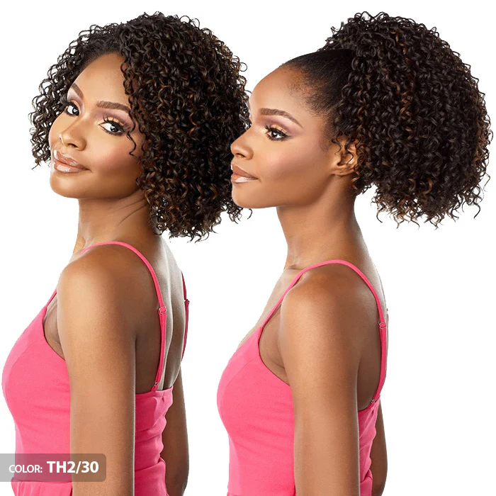 Sensationnel Instant Weave Drawstring Cap Up-Do Half Wig - IWD 10 - Image 2