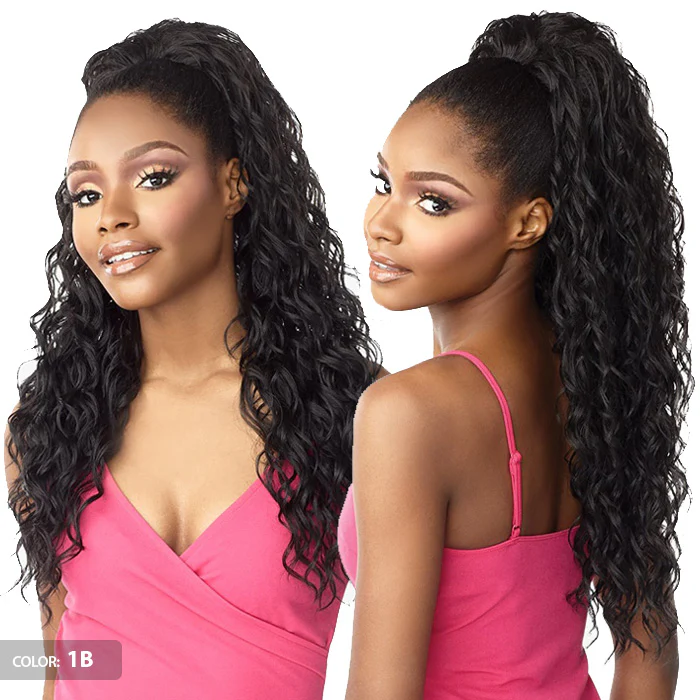 Sensationnel Instant Weave Drawstring Cap Up-Do Half Wig - IWD 9 - Image 2