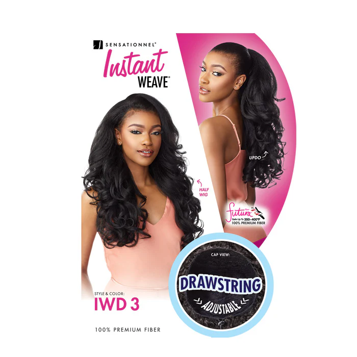 Sensationnel Instant Weave Drawstring Half Wig Updo - IWD 3 - Image 7