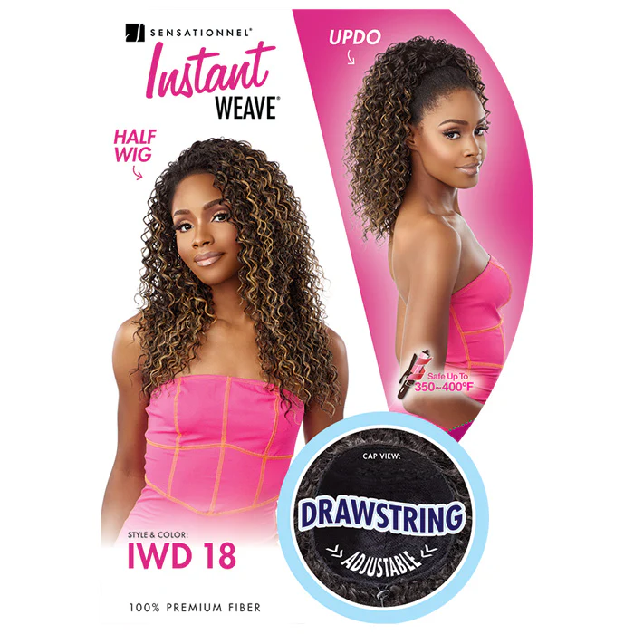 Sensationnel Instant Weave Half Wig/Updo Drawstring Cap - IWD 18 - Image 7