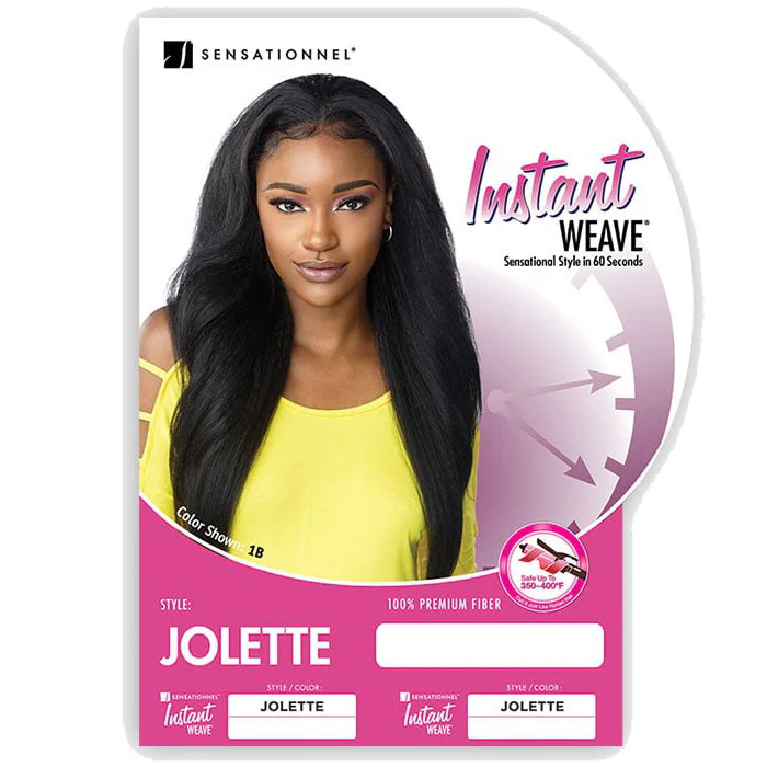 Sensationnel Instant Weave Synthetic Half Wig JOLETTE - Image 5