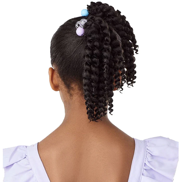 Sensationnel Kids Braids Lulu Mini Pre-looped Crochet Braids - 2X JAMAICAN TWIST 7 - Image 4