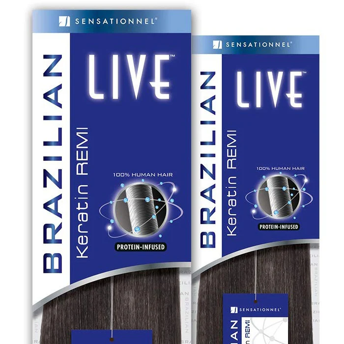 Sensationnel Live 100% Human Hair Brazilian Keratin Remi Weave - SPIRAL WAVE 16-18" - Image 3