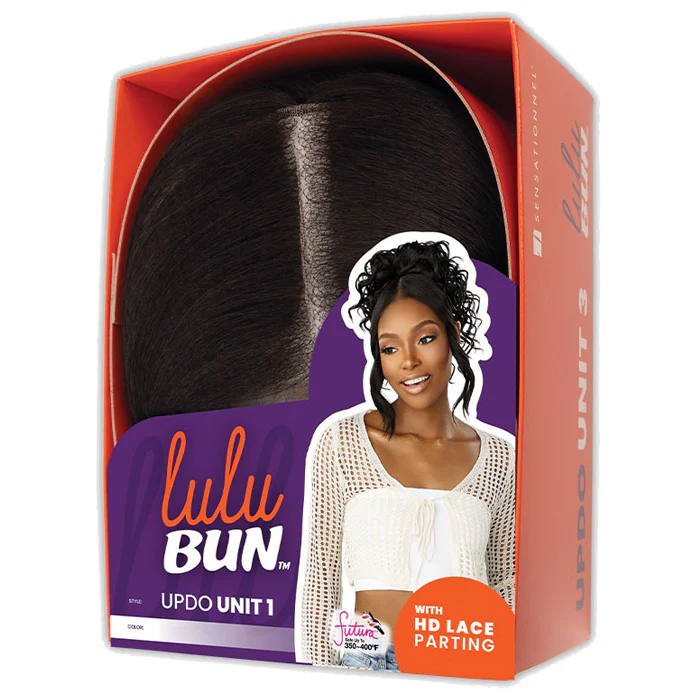 Sensationnel Lulu Bun HD Lace Parting Bang - UPDO UNIT 1 - Image 5