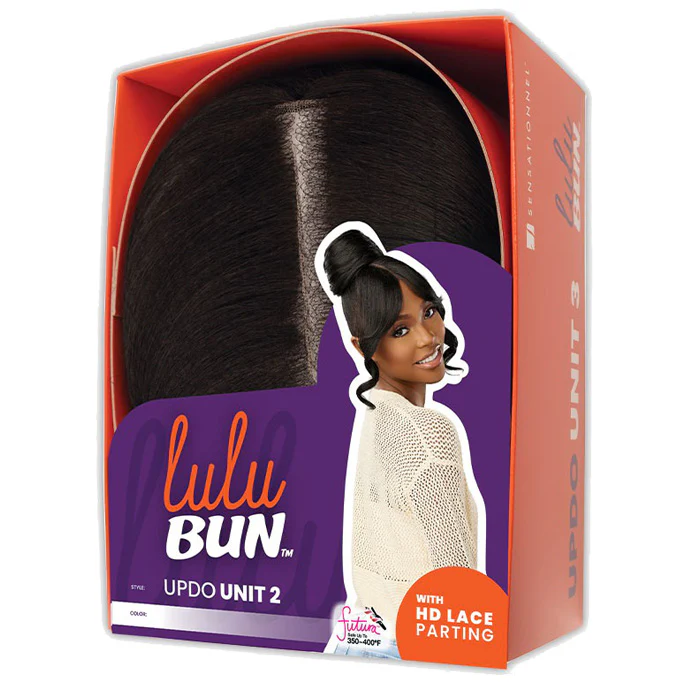 Sensationnel Lulu Bun HD Lace Parting Bang - UPDO UNIT 2 - Image 3