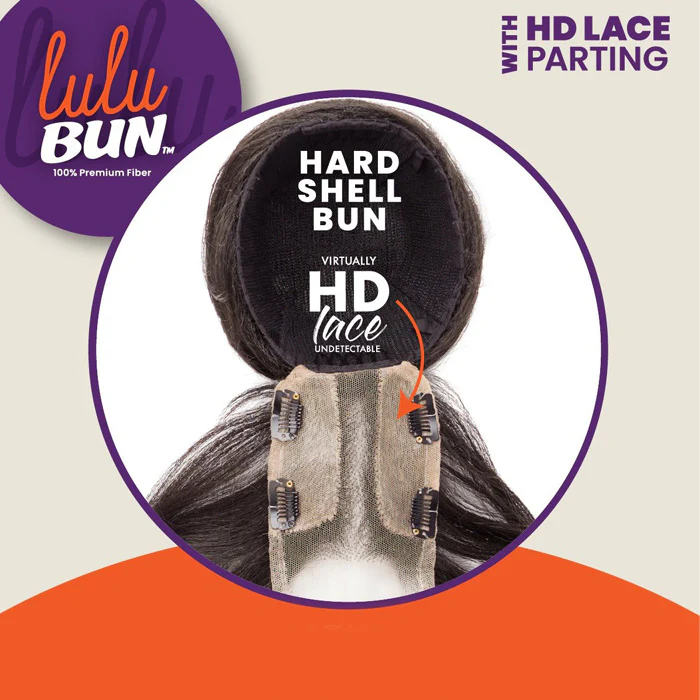 Sensationnel Lulu Bun HD Lace Parting Bang - UPDO UNIT 2 - Image 5