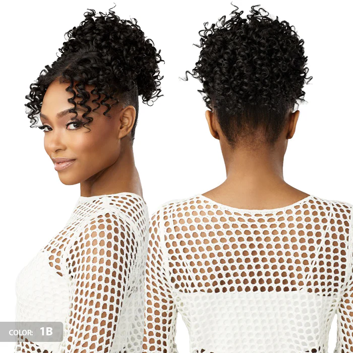 Sensationnel Lulu Bun HD Lace Parting Bang - UPDO UNIT 4 - Image 3