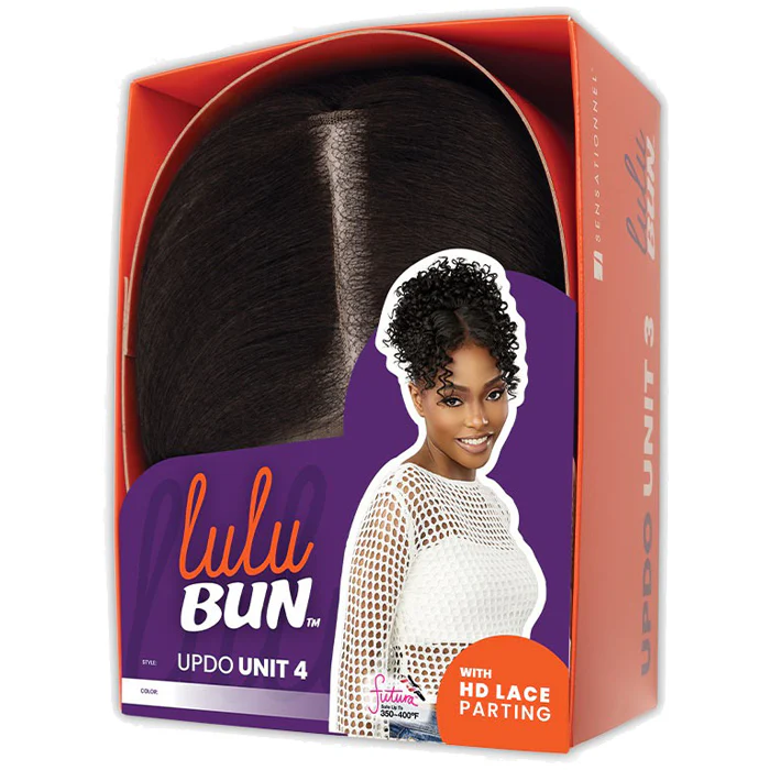 Sensationnel Lulu Bun HD Lace Parting Bang - UPDO UNIT 4 - Image 4