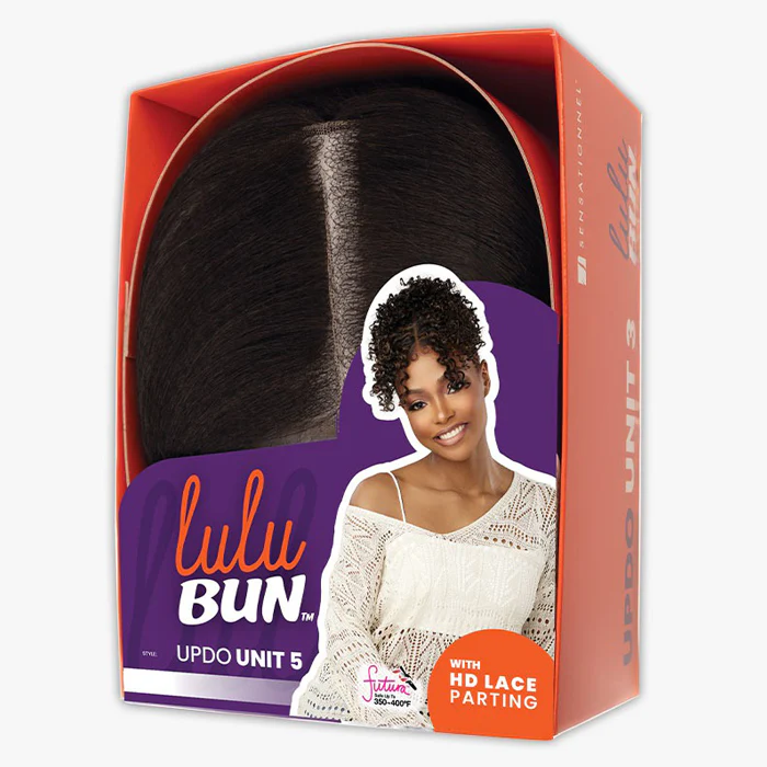Sensationnel Lulu Bun HD Lace Parting Bang - UPDO UNIT 5 - Image 5