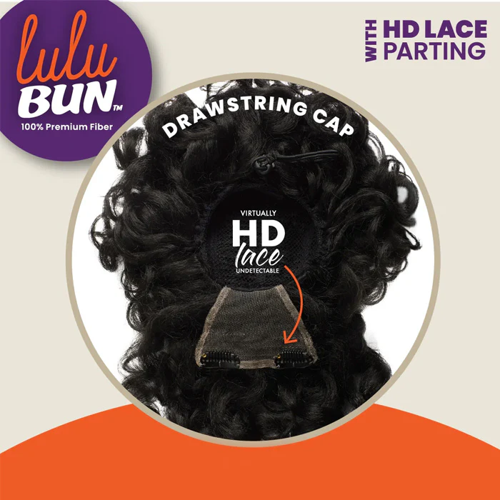 Sensationnel Lulu Bun with HD Lace Parting Drawstring Cap - UPDO UNIT 8 - Image 6
