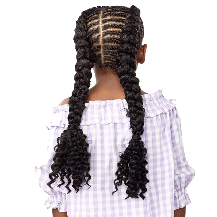 Sensationnel Lulu Mini Kids 2X Crochet Braid - BOHEMIAN 10 - Image 4