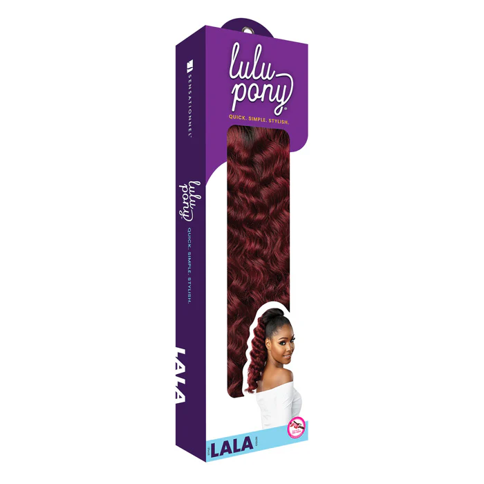 Sensationnel Lulu Pony Drawstring Ponytail - LALA 18" - Image 5