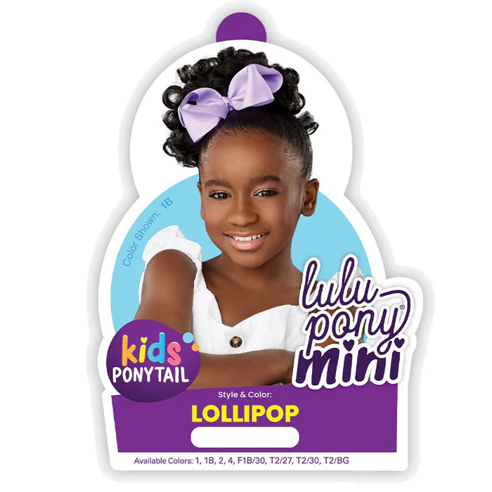 Sensationnel Lulu Pony Mini Kids Ponytail - LOLLIPOP - Image 6