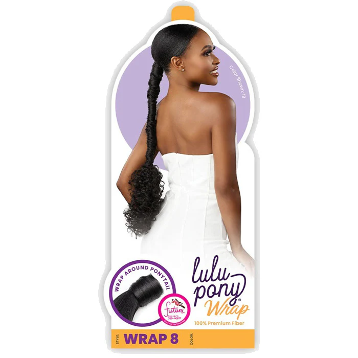 Sensationnel Lulu Pony Wrap Ponytail - WRAP 8 - Image 5