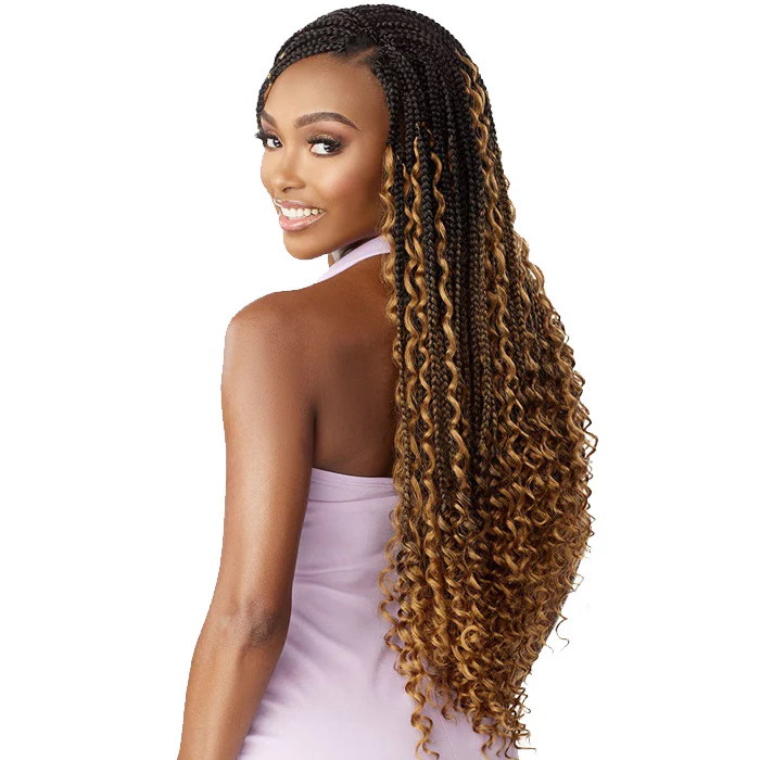 Sensationnel Lulutress 3X Pre-Looped Crochet Braids - BOHO BOX BRAID 28" - Image 3