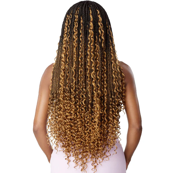 Sensationnel Lulutress 3X Pre-Looped Crochet Braids - BOHO BOX BRAID 28" - Image 5