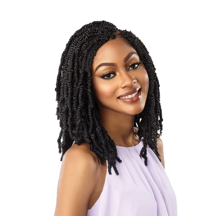 Sensationnel Lulutress Fully-Folded Crochet Braid - 3X AFRO TWIST 16" - Image 2