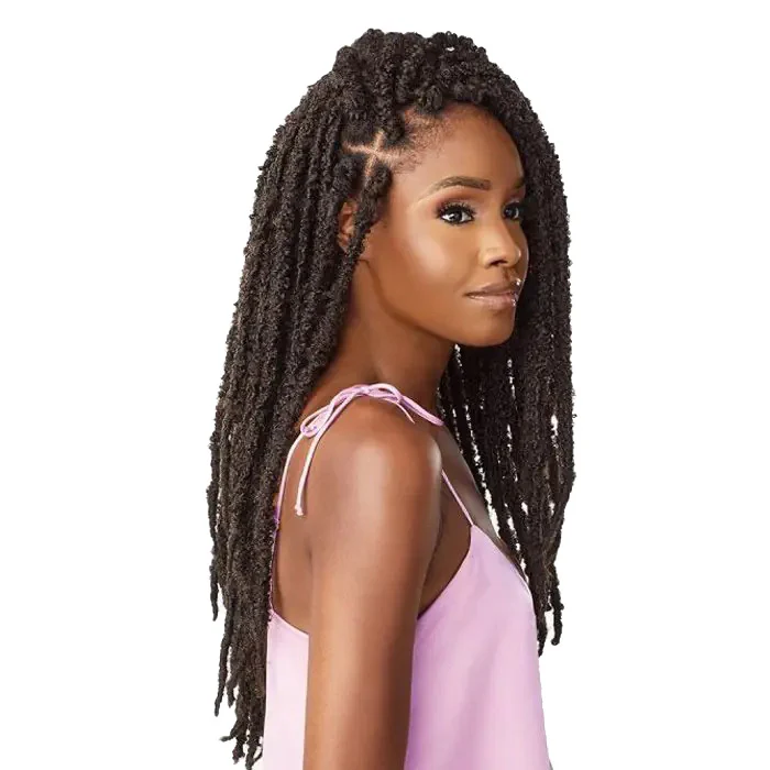 Sensationnel Lulutress Pre-Looped Crochet Braid - 2X BUTTERFLY LOCS 18" - Image 3