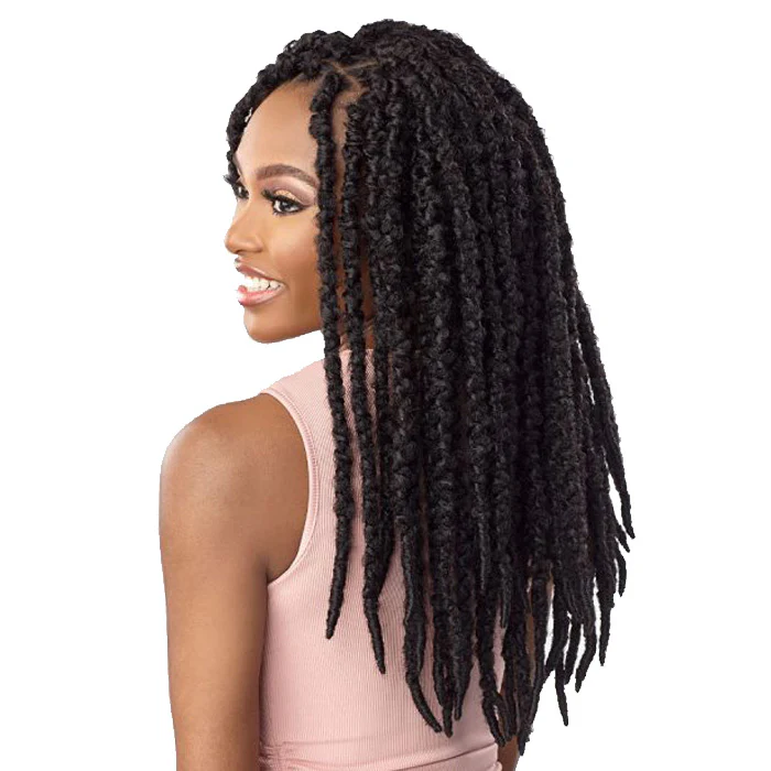 Sensationnel Lulutress Pre-Looped Crochet Braid - 2X WATER WAVE LOCS 18" - Image 3