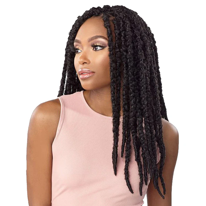 Sensationnel Lulutress Pre-Looped Crochet Braid - 2X WATER WAVE LOCS 18" - Image 4