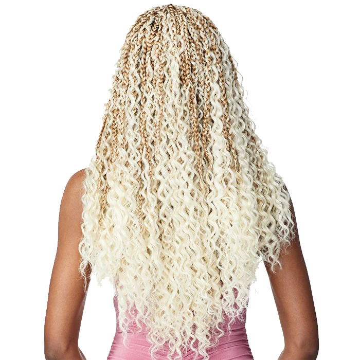 Sensationnel Lulutress Pre-Looped Crochet Braid - 3X BOHEMIAN BOX BRAID 20" - Image 3