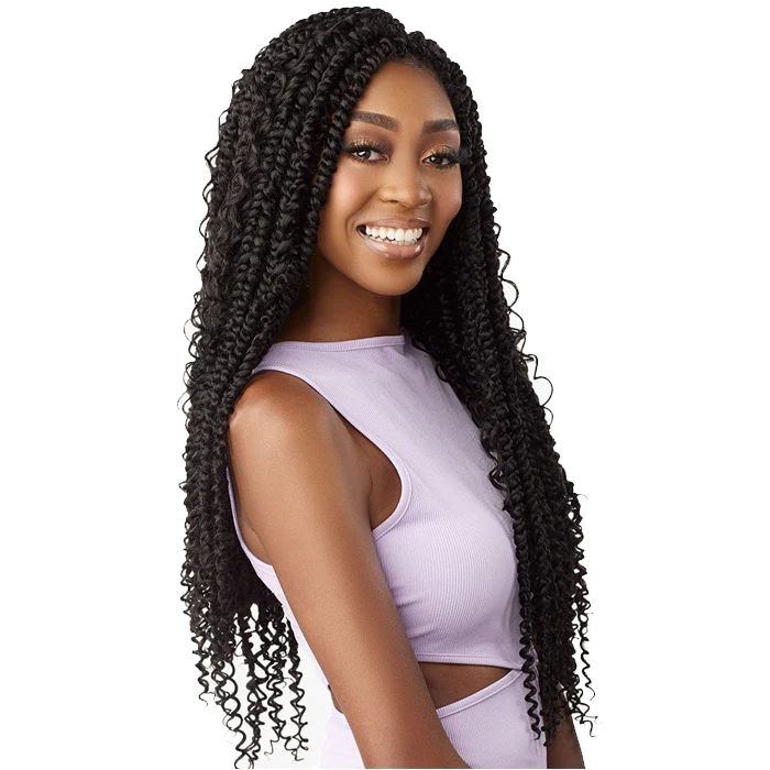 Sensationnel Lulutress Pre-Looped Crochet Braid - 3X BOHO PASSION TWIST 24" - Image 4