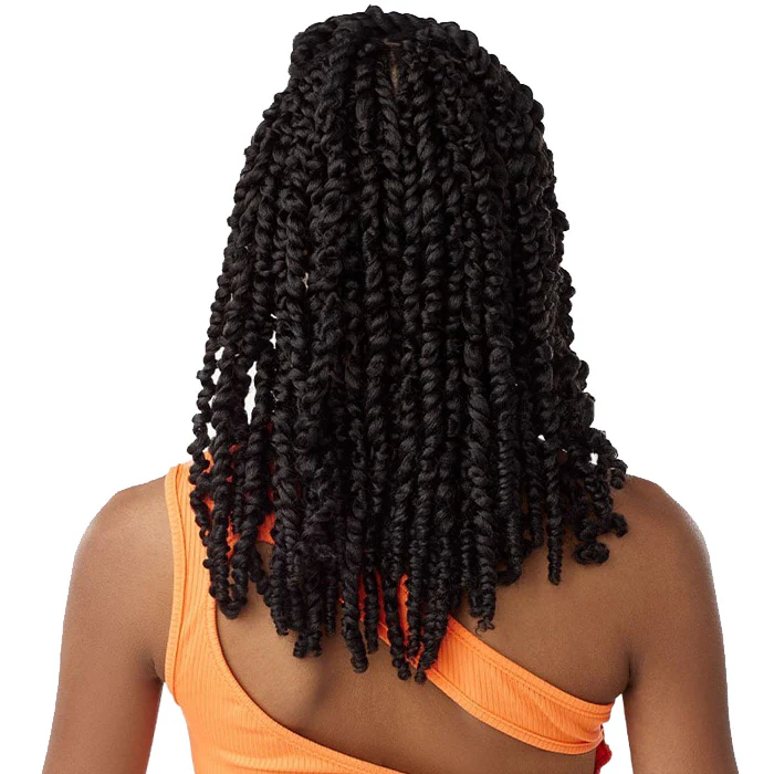 Sensationnel Lulutress Pre-Looped Crochet Braid - 3X FLUFFY PASSION TWIST 14 - Image 4