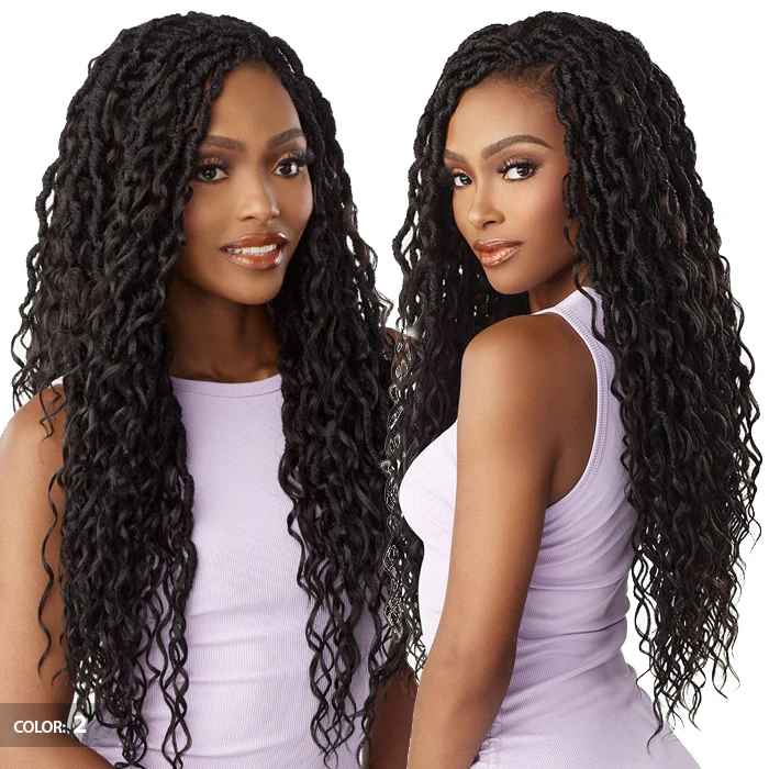 Sensationnel Lulutress Pre-Looped Crochet Braid - 3X MERMAID LOCS 24" - Image 2